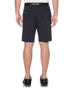 Callaway Short Solid Stretch Active Waistband -Golf Sales Store callaway stretch solid short with active waistband night sky 02 34674.1667574553
