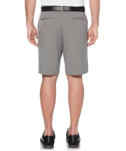 Callaway Short Solid Stretch Active Waistband -Golf Sales Store callaway stretch solid short with active waistband quiet shade 02 44114.1667574553
