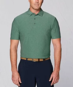 Callaway Tour Polo Authentic Heather Striped -Golf Sales Store callaway tour authentic heather striped polo green bay heather 01 29633.1632414155