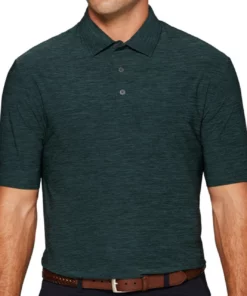 Callaway Tour Polo Authentic Heather Striped -Golf Sales Store callaway tour authentic heather striped polo pine heather 01 07137.1632414155