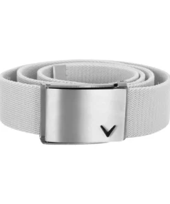 Callaway V-Logo Belt -Golf Sales Store callaway v logo belt bright20white 01 39329.1678396613