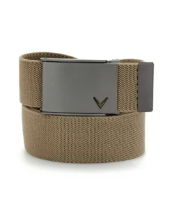 Callaway V-Logo Belt -Golf Sales Store callaway v logo belt chinchilla 01 61305.1678396471