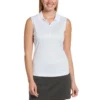 Callaway Women's Solid Knit Sleeveless Polo 1 Callaway Women's Solid Knit Sleeveless Polo -Golf Sales Store callaway womens solid knit sleeveless polo brilliant white 01 24325.1656597778