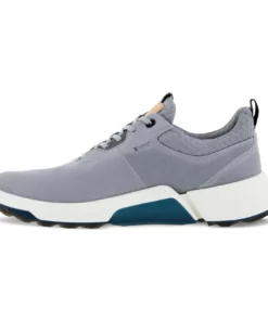 ECCO Men's Biom H4 Golf Shoes -Golf Sales Store ecco biom h4 golf shoes silver grey 02 27346.1662670387