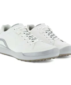ECCO Men's Biom Hybrid Golf Shoes -Golf Sales Store ecco biom hybrid golf shoes white silver metallic 06 36519.1644873790
