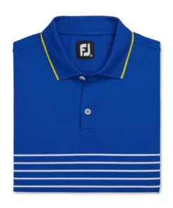 Footjoy Collar Polo Pique Knit Stretch Breton Stripe -Golf Sales Store footjoy breton stripe stretch pique knit collar polo white key lime 04 20072.1673900867