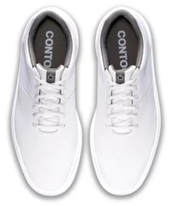 Footjoy Men' Shoe Golf Casual Contour -Golf Sales Store footjoy contour casual golf shoes cool white 03 69249.1632948155
