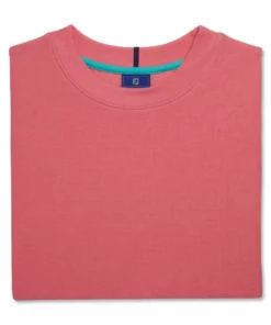 FootJoy Crewneck Pullover -Golf Sales Store footjoy crewneck pullover watermelon 04 76197.1673901410