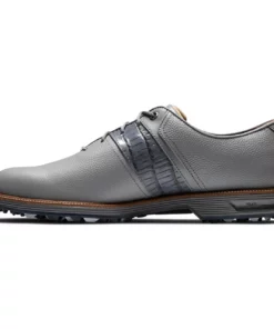 Footjoy Packard Dryjoy Men' Shoe Premiere Series Golf -Golf Sales Store footjoy dryjoys premiere series packard golf shoes gray black 02 27766.1676576789