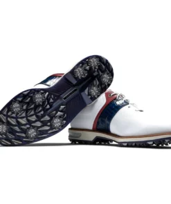 Footjoy Packard Dryjoy Men' Shoe Premiere Series Golf -Golf Sales Store footjoy dryjoys premiere series packard golf shoes white navy red 06 02132.1676576786