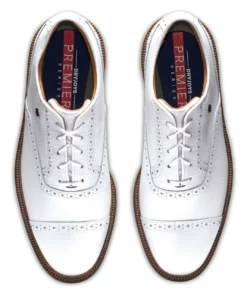 Footjoy Tarlow Dryjoy Men' Shoe Premiere Series Golf -Golf Sales Store footjoy dryjoys premiere series tarlow golf shoes white 03 01350.1668633234