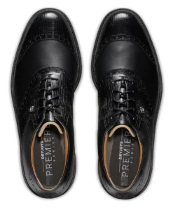 Wilcox Footjoy Dryjoy Men' Shoe Premiere Series Golf -Golf Sales Store footjoy dryjoys premiere series wilcox golf shoes black 03 16171.1679063039