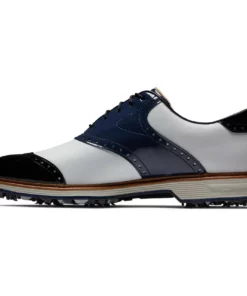 Wilcox Footjoy Dryjoy Men' Shoe Premiere Series Golf -Golf Sales Store footjoy dryjoys premiere series wilcox golf shoes navy white 02 48779.1679063037
