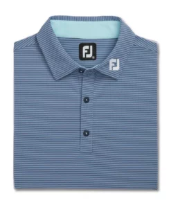 Footjoy Feeder Stripe Pique Logo Fj Mix Stretch Self Collar Polo -Golf Sales Store footjoy feeder stripe mix stretch pique self collar polo fj logo bluestone denim 04 24884.1676589324