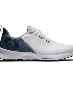 FootJoy Men's FJ Fuel Golf Shoes -Golf Sales Store footjoy fj fuel golf shoes white blue fog red 01 69249.1664304220