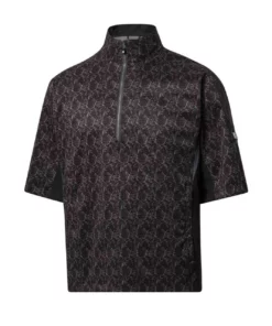 Footjoy Shirt Fj Hydrolite Rain Short Sleeve -Golf Sales Store footjoy fj hydrolite short sleeve rain shirt black marble print 01 16896.1676494361