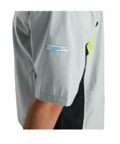 Footjoy Shirt Fj Hydrolite Rain Short Sleeve -Golf Sales Store footjoy fj hydrolite short sleeve rain shirt black silver lime 04 57500.1676494362