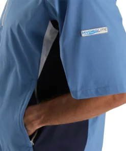 Footjoy Shirt Fj Hydrolite Rain Short Sleeve -Golf Sales Store footjoy fj hydrolite short sleeve rain shirt indigo navy 04 83248.1676494358