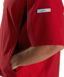 Footjoy Shirt Fj Hydrolite Rain Short Sleeve -Golf Sales Store footjoy fj hydrolite short sleeve rain shirt red 04 44479.1676494361