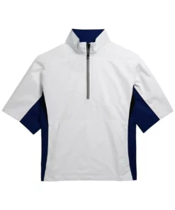 Footjoy Shirt Fj Hydrolite Rain Short Sleeve -Golf Sales Store footjoy fj hydrolite short sleeve rain shirt white royal black houndstooth 01 30510.1676494363