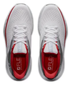 FootJoy Men's Flex XP Golf Shoes -Golf Sales Store footjoy flex xp golf shoes white black red 03 47653.1678199661