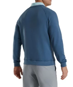 FootJoy French Terry Crewneck -Golf Sales Store footjoy french terry crewneck ink heather 02 70302.1673899871