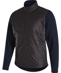 FootJoy Full-Zip Hybrid Jacket -Golf Sales Store footjoy full zip hybrid jacket charcoal 01 62441.1638890309