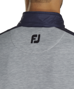 FootJoy Full-Zip Hybrid Jacket -Golf Sales Store footjoy full zip hybrid jacket navy 04 91912.1632774035