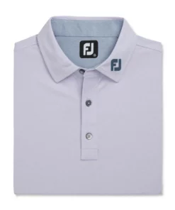 FootJoy Heather Stretch Pique Solid Self Collar Polo - FJ Logo -Golf Sales Store footjoy heather stretch pique solid self collar polo fj logo dusty purple heather 04 99775.1676582638