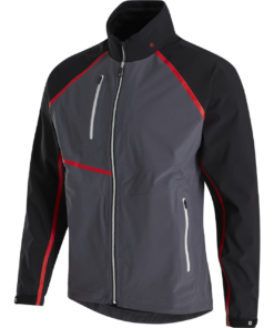 FootJoy HydroTour Rain Jacket -Golf Sales Store footjoy hydrotour rain jacket black charcoal red 01 84101.1646061159