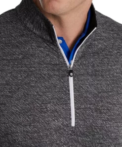 Footjoy Midlayer Jacquard Texture -Golf Sales Store footjoy jacquard texture midlayer black 03 91710.1673904962