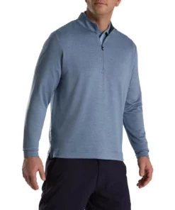 Footjoy Midlayer Jacquard Texture -Golf Sales Store footjoy jacquard texture midlayer bluestone 01 50466.1673903269