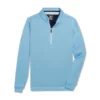 Footjoy Midlayer Junior Contrast Stitch 1/2 Zip -Golf Sales Store footjoy junior 1 2 zip midlayer with contrast stitch light blue 01 13147.1676585497