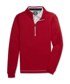Footjoy Midlayer Junior Contrast Stitch 1/2 Zip 13 Footjoy Midlayer Junior Contrast Stitch 1/2 Zip -Golf Sales Store footjoy junior 1 2 zip midlayer with contrast stitch red 01 74834.1676593717