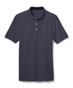 FootJoy Junior Golf Print Polo -Golf Sales Store footjoy junior golf print polo navy 01 95071.1676579727
