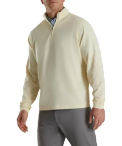 Footjoy Jaquard Lightweight 1/4 Zip -Golf Sales Store footjoy lightweight jacquard 1 4 zip lemonade 01 60956.1673905247