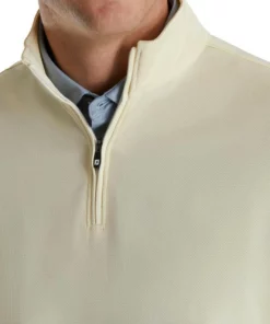 Footjoy Jaquard Lightweight 1/4 Zip -Golf Sales Store footjoy lightweight jacquard 1 4 zip lemonade 03 49315.1673904399