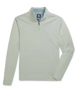 Footjoy Jaquard Lightweight 1/4 Zip -Golf Sales Store footjoy lightweight jacquard 1 4 zip sage 04 32745.1673906811