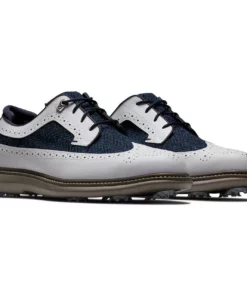 Footjoy Harris Tweed Men' Shoe 57923 Limited Edition Golf Tradition -Golf Sales Store footjoy limited edition harris tweed traditions golf shoes 57923 white multi gray 05 62981.1669392984