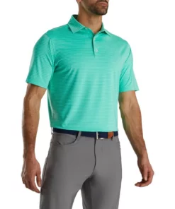 Footjoy Lisle Pencil Stripe Classic Polo -Golf Sales Store footjoy lisle classic pencil stripe polo green white 01 47023.1673902979