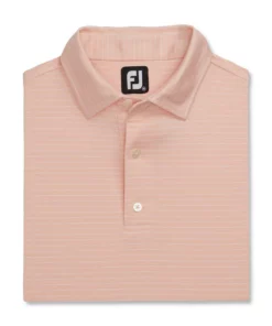 Footjoy Lisle Pencil Stripe Classic Polo -Golf Sales Store footjoy lisle classic pencil stripe polo quartz pink white 04 08477.1673902595