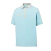 Footjoy Polo Pinstripe Lisle Mixed Self Collar -Golf Sales Store footjoy lisle mixed pinstripe self collar polo ice blue grey 01 54304.1632336265