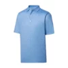 Footjoy Polo Collar Knit Lisle Print Push Play -Golf Sales Store footjoy lisle push play print knit collar polo dusk blue white 01 34276.1648733202