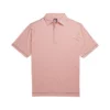 FootJoy Lisle Space Dye Microstripe Self Collar Polo 2 FootJoy Lisle Space Dye Microstripe Self Collar Polo -Golf Sales Store footjoy lisle space dye microstripe self collar polo coral 01 10485.1632349281