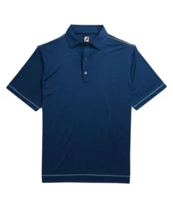 FootJoy Lisle Space Dye Microstripe Self Collar Polo -Golf Sales Store footjoy lisle space dye microstripe self collar polo deep blue 01 68331.1632349281