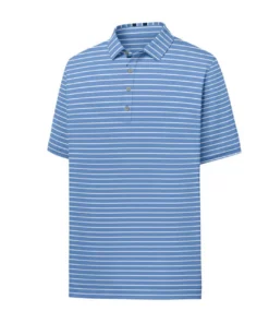 Footjoy Polo Pique Self Collar Mixed Stripe