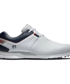 FootJoy Men's Pro SL Golf Shoes -Golf Sales Store footjoy pro sl golf shoes white navy red 01 76454.1642001847