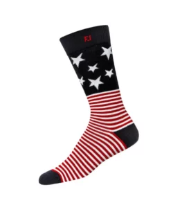 Footjoy Sock Prodry Patriotic Crew -Golf Sales Store footjoy prodry patriotic crew sock stars stripes 01 92967.1633024914