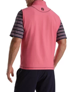 Footjoy Vest Brushed Back Quarter-Zip 7 Footjoy Vest Brushed Back Quarter-Zip -Golf Sales Store footjoy quarter zip brushed back vest watermelon 02 58701.1673901131