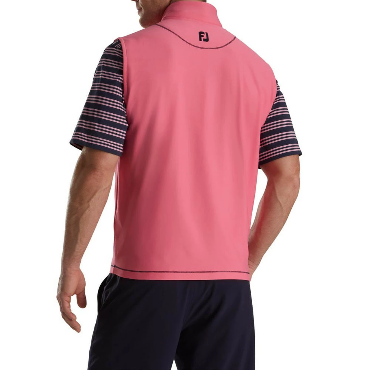 Footjoy Vest Brushed Back Quarter-Zip 4 Footjoy Vest Brushed Back Quarter-Zip - Image 2